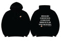 EYEBALL Basketball Lashes Faith Work Willingly Black Hoodie