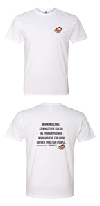 EYEBALL Ladies Basketball Work Willingly T-Shirt