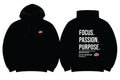 EYEBALL Football Faith FOCUS Black Hoodie