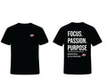 EYEBALL Football FOCUS Black T-shirt