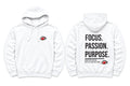 EYEBALL Football FOCUS White Hoodie