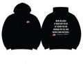 EYEBALL Football Faith Work Willingly Black Hoodie