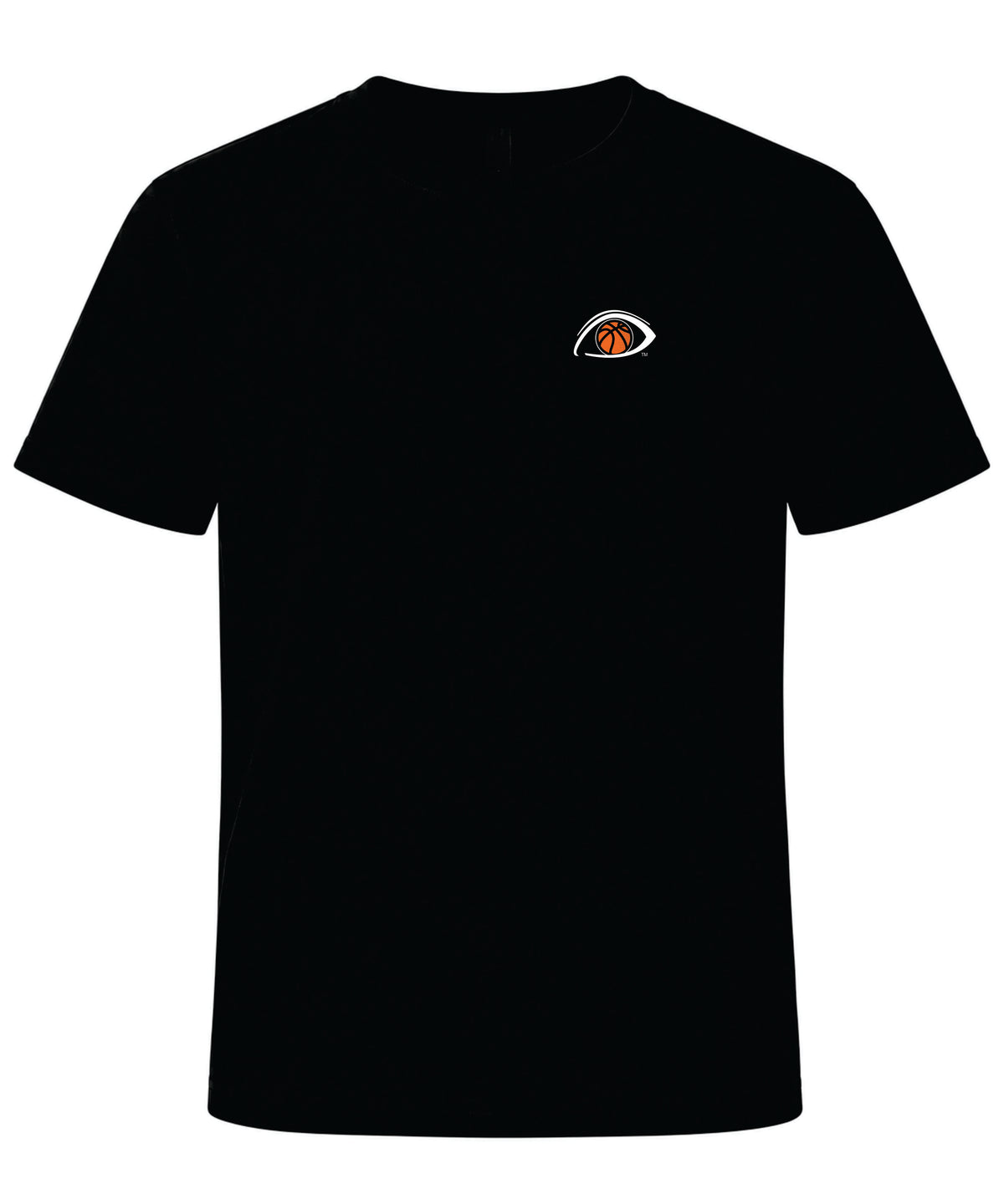 EYEBALL Basketball Faith Work Willingly Black T-shirt
