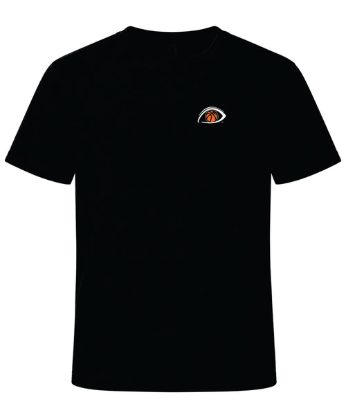 EYEBALL Basketball Faith Work Willingly Black T-shirt