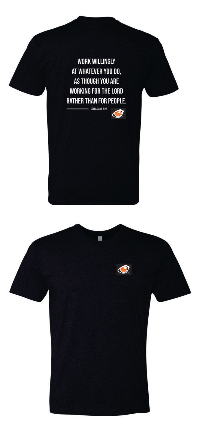 EYEBALL Ladies Basketball Work Willingly T-Shirt