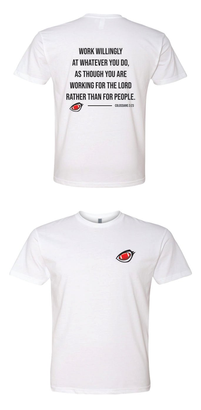 EYEBALL Ladies Football Work T-shirt